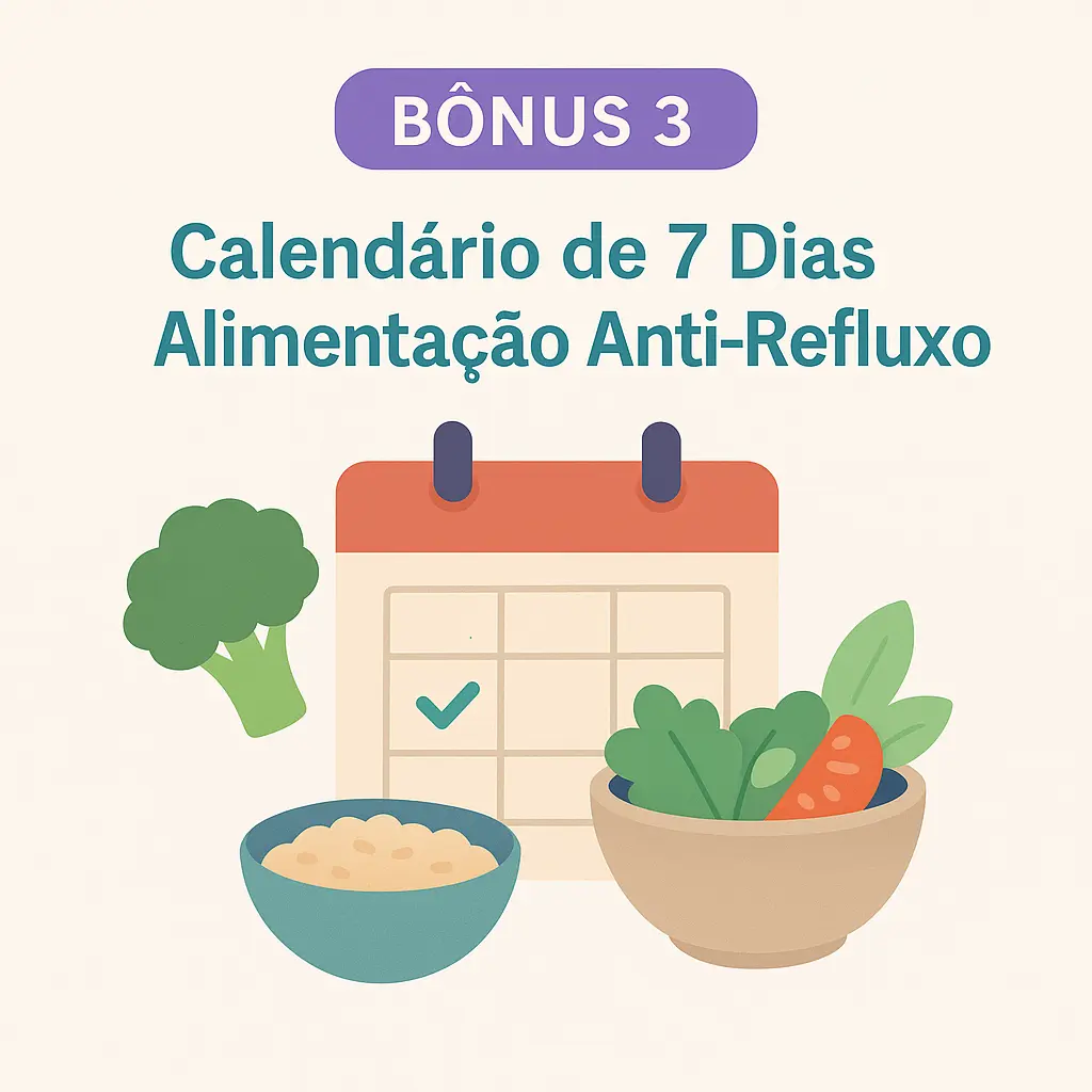 7 Dias de Refeições Sem Refluxo